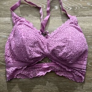 Auden Bralette in Soft pink/purple
